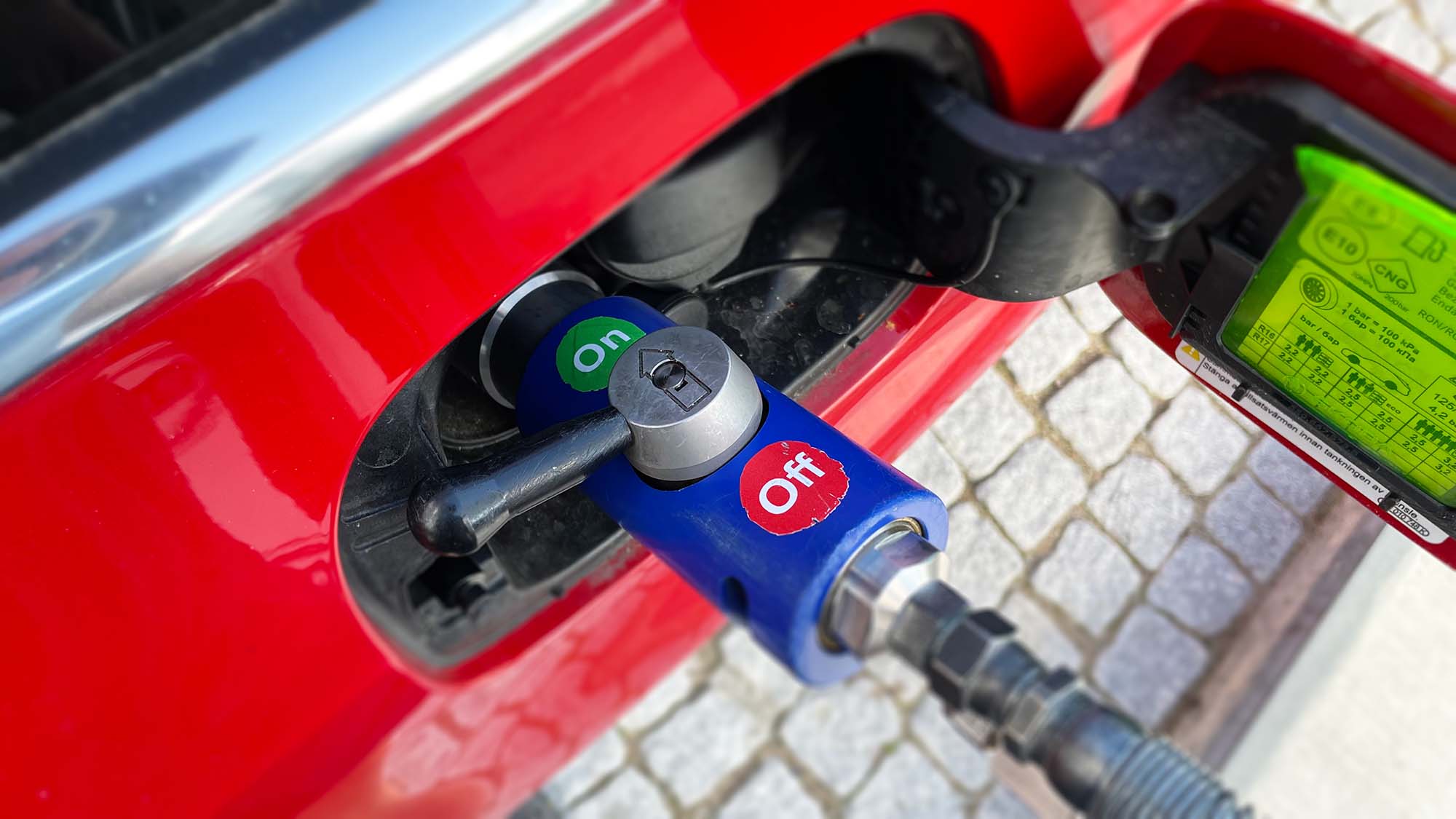 Det finns gott om tankstationer för biogas över hela Europa.
